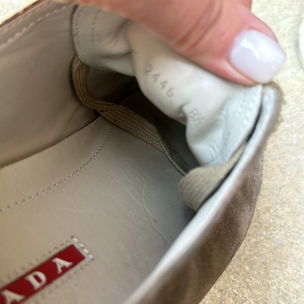 PRADA Suede Sneaker - Picture 7 of 11